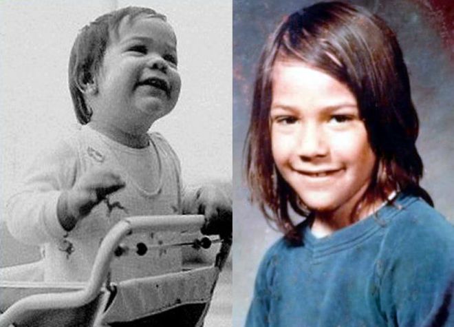 Keanu Reeves sebagai seorang kanak-kanak