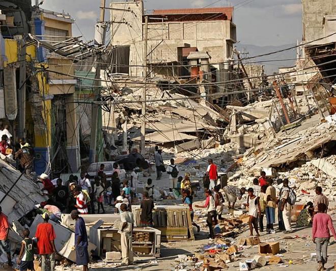 Haiti pada 12 Januari 2010