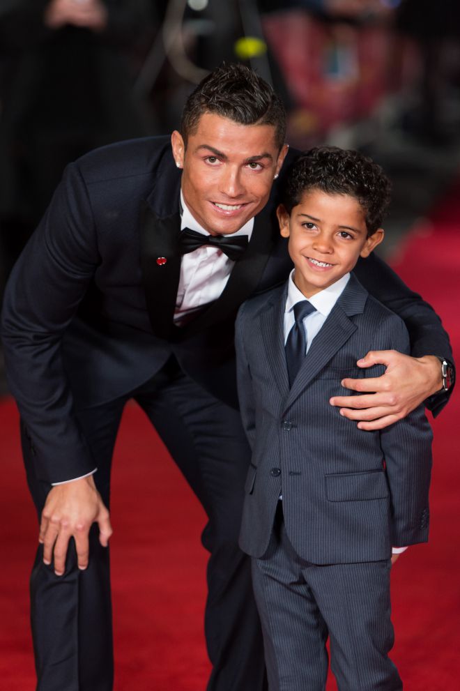 Ronaldo e suo figlio