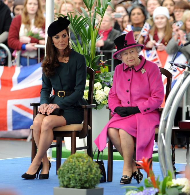 Kate Middleton e la regina