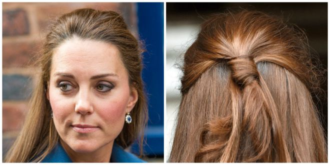 Fili grigi di Kate Middleton