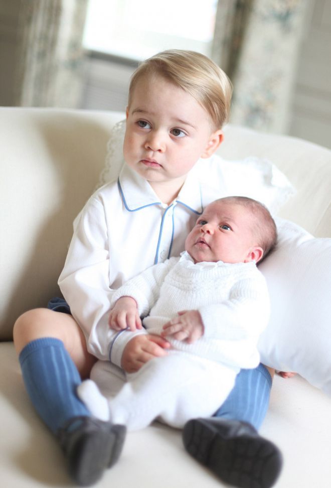 La principessa Charlotte e il principe Giorgio
