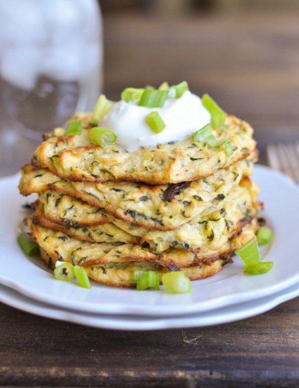Fritters dari courgettes