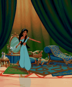 Jasmine dalam turquoise
