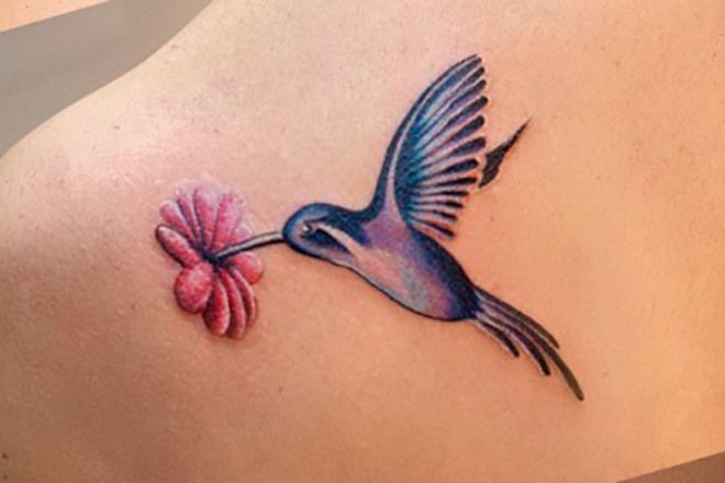 hummingbird tatuiruotė