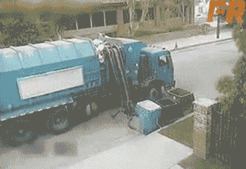 Sharp camion della spazzatura