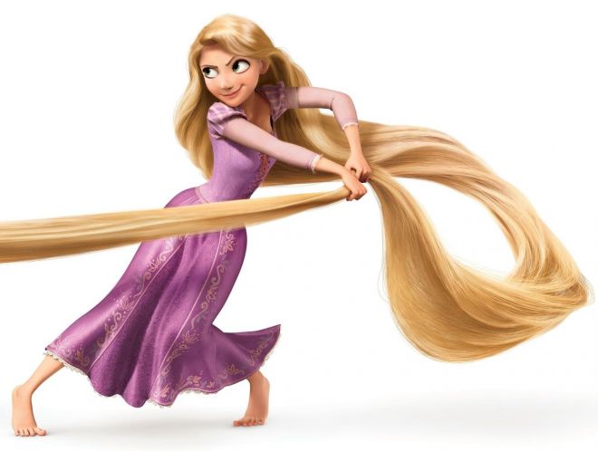 Rapunzel rambut