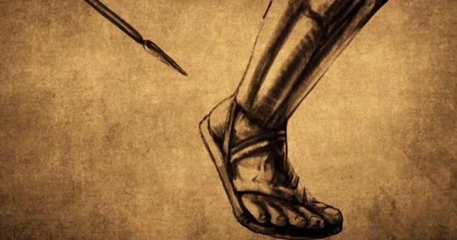 Tumit Achilles - mitos Greek kuno Achilles