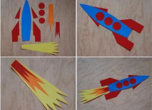как делать ракету из бумаги 2