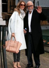 Celine Dion e suo marito