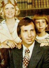 Marilyn Manson dengan ibu bapa