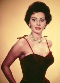 Sophia Loren sėkmingai dirbo Holivude