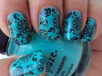 Turquoise Nails11