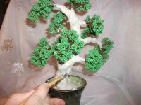 bonsai diperbuat daripada manik-manik16