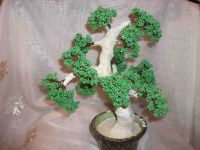 bonsai diperbuat daripada manik-manik17