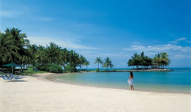 Tanjung Aru - pantai terbaik pulau ini