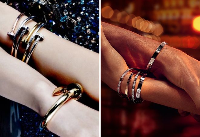 famosi braccialetti Cartier