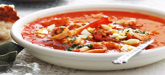 Tomato Bouillabaisse - resipi sup