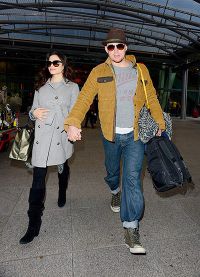 Channing Tatum con sua moglie all'inizio della sua gravidanza