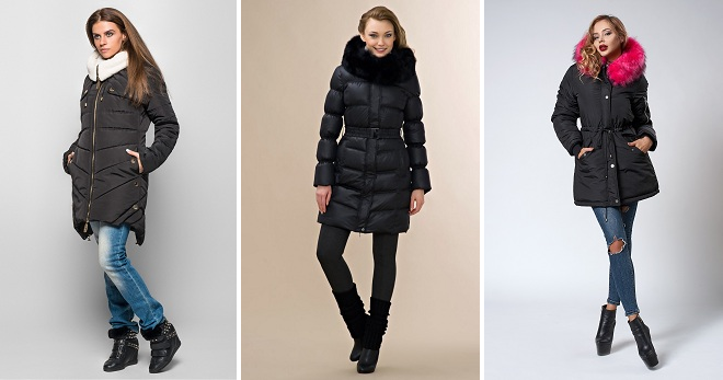 Giacca invernale nera - con cosa indossare e come creare immagini alla moda?