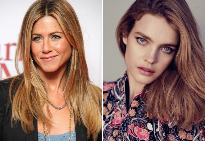 Jennifer Aniston dan Natalia Vodyanova