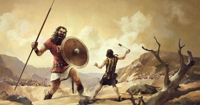Daud dan Goliat dalam Alkitab - legenda
