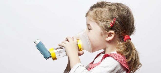 Inhaler untuk spacer asma