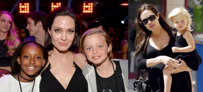 Angelina Jolie dukra