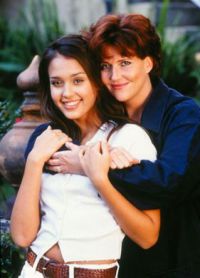 Jessica Alba con sua madre