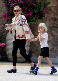 Julia Roberts dan Hazel anak perempuannya