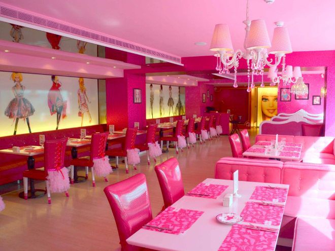 Barbie Cafe di Taipei