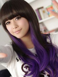 紫色の髪11