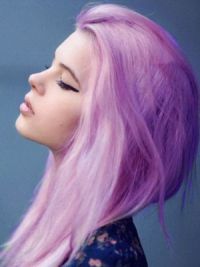 紫色の髪4