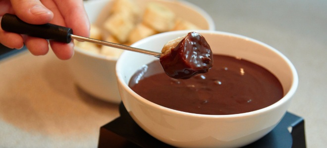 coklat fondue