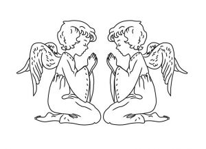 cara menggambar malaikat 21