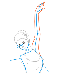 Как нарисовать балерину 21