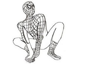 come disegnare Spider Man 20