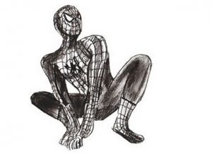 come disegnare Spider Man 21