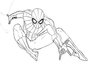 come disegnare Spider Man 13