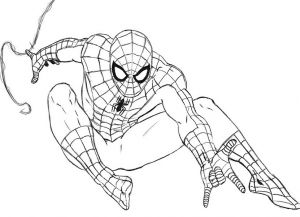 come disegnare Spider Man 14