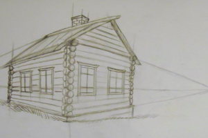 kaip nupiešti namus 10