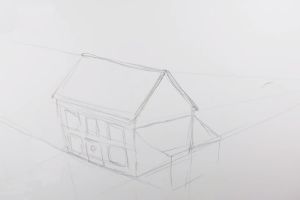 kaip nupiešti namą 19
