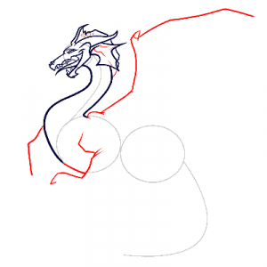 как нарисовать дракона 25