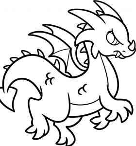 как нарисовать дракона 8