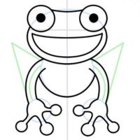 Как нарисовать лягушку 28