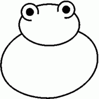 Come disegnare una rana 4