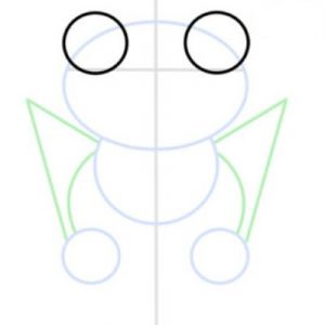 Как нарисовать лягушку 24