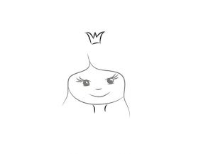 come disegnare una principessa 3