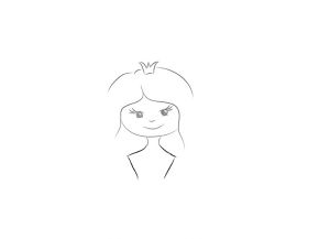 come disegnare una principessa 5