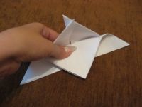 bagaimana membuat kupu-kupu diperbuat daripada kertas 14
